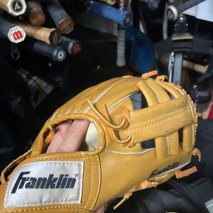 Franklin baseball glove left handed